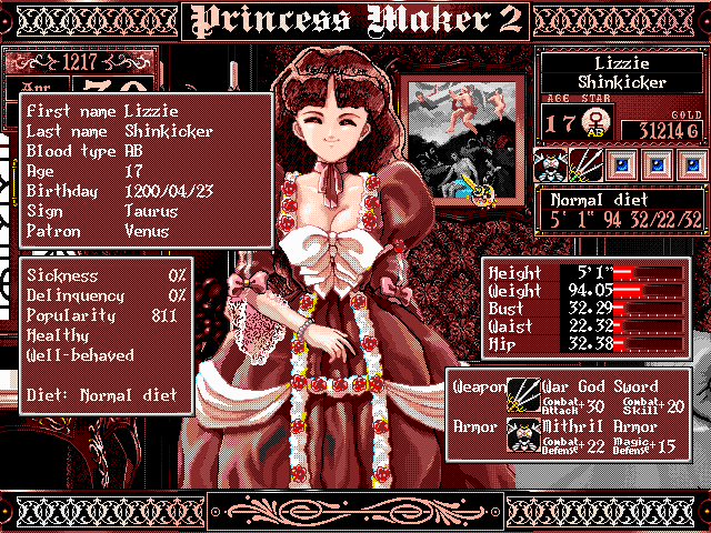 Princess Maker 2 English Patch